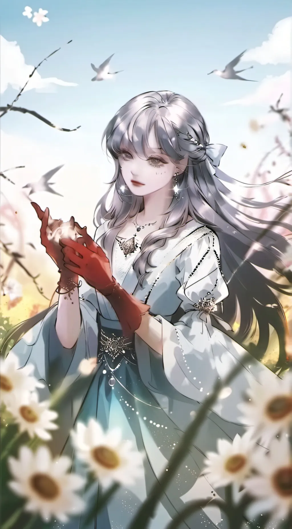 ai character: 🌼~🌼 Daisy 🌼~🌼 background