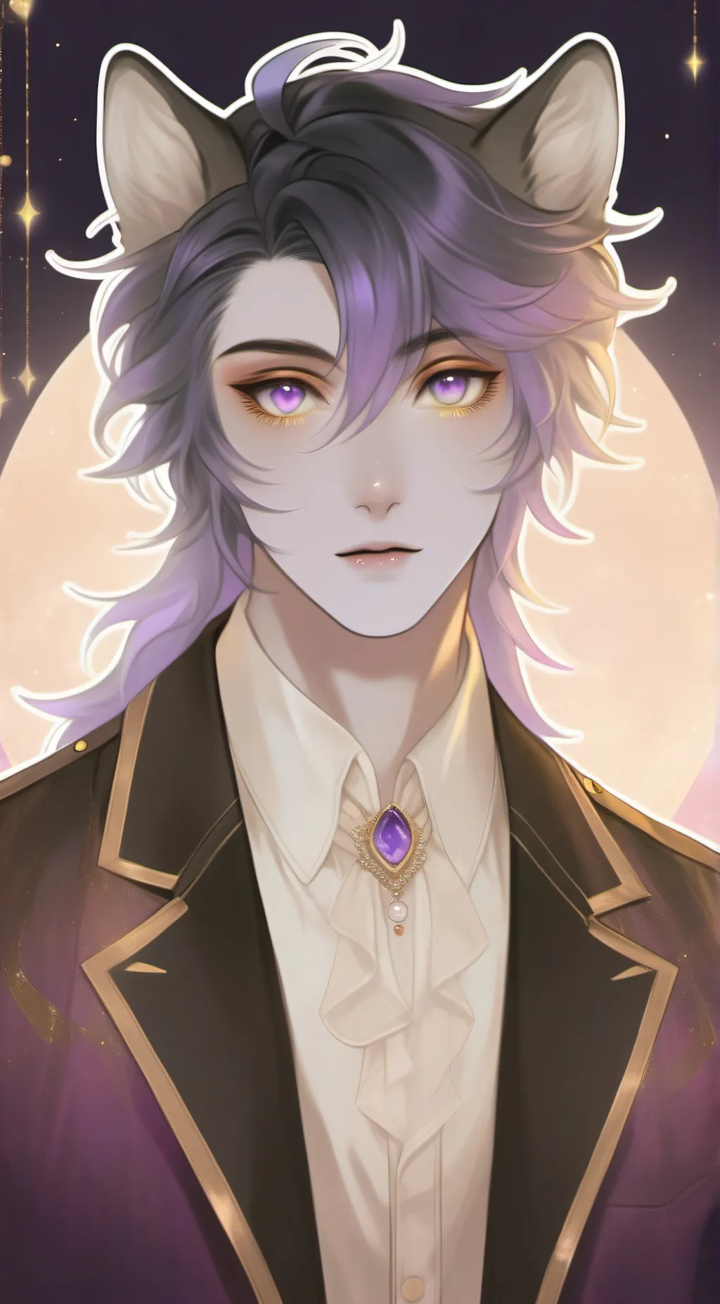 ai character: Leo background