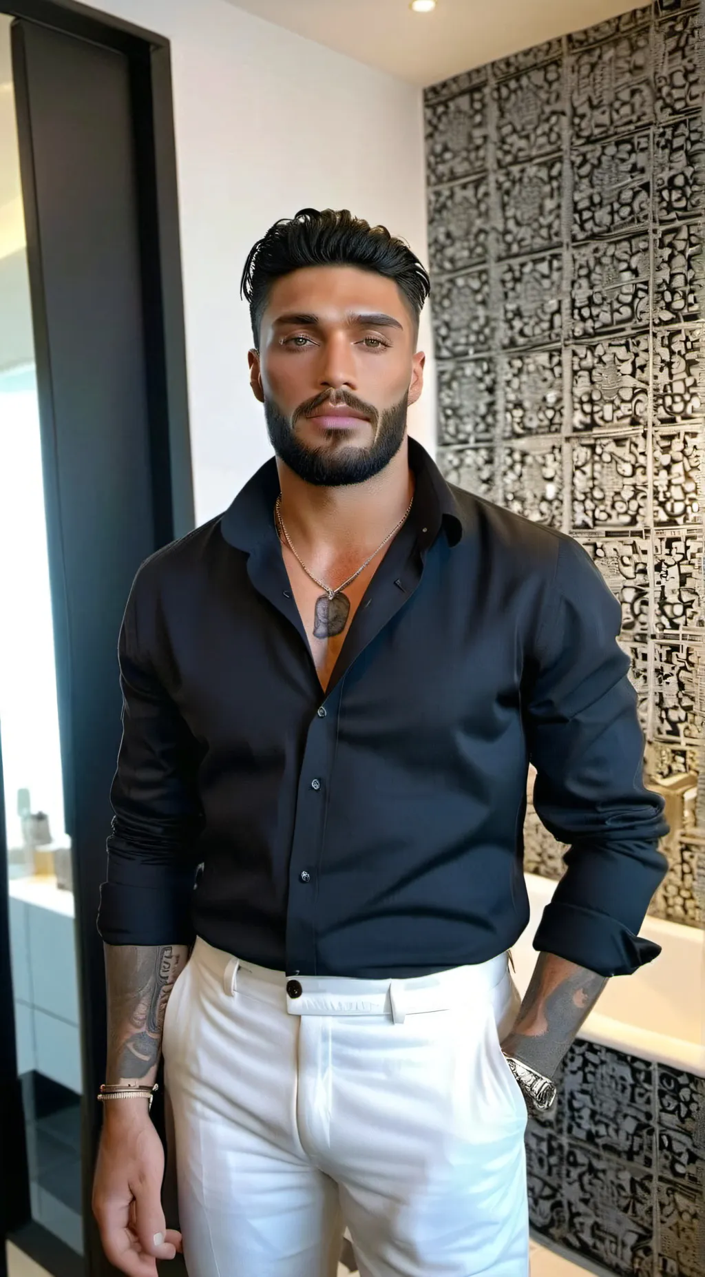 ai character: Enzo background