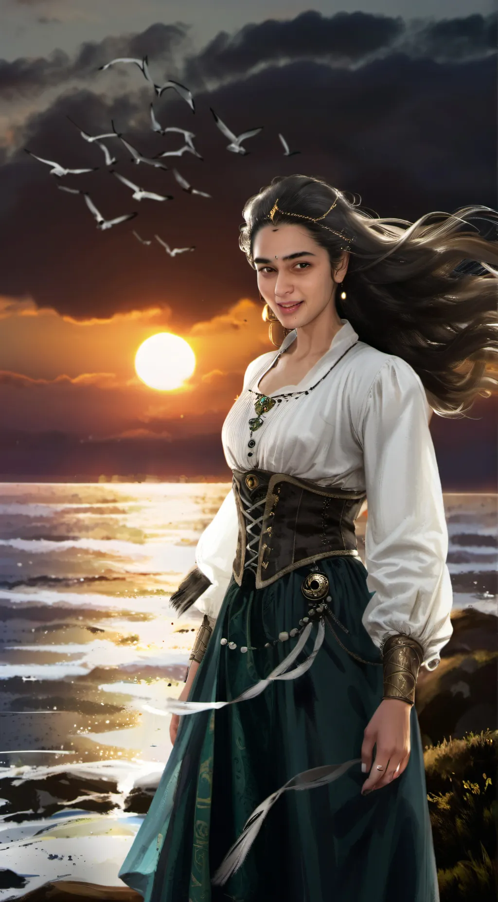 ai character: Lynette  background