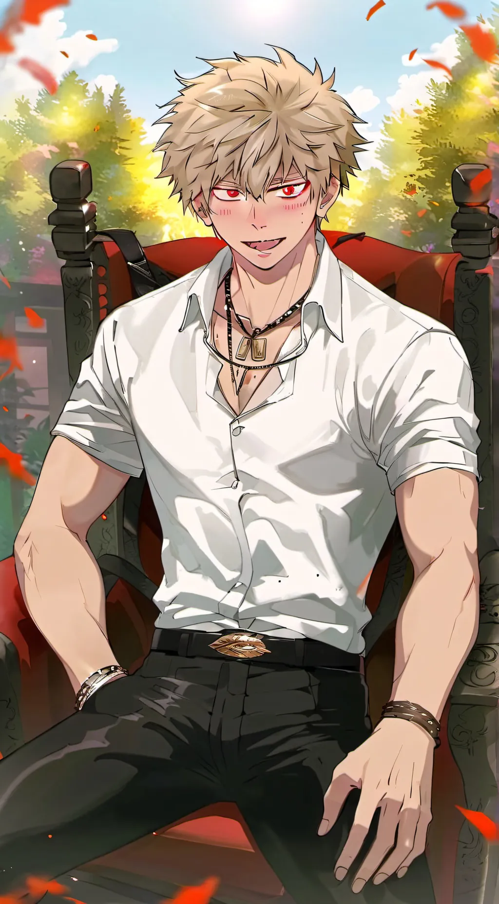 ai character: 🍂BAKUGO🍂 background