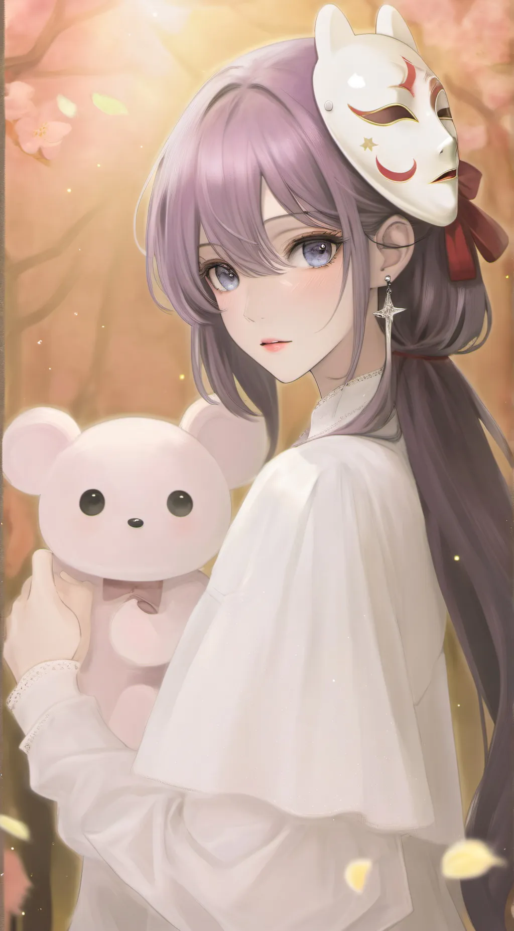 ai character: lily background