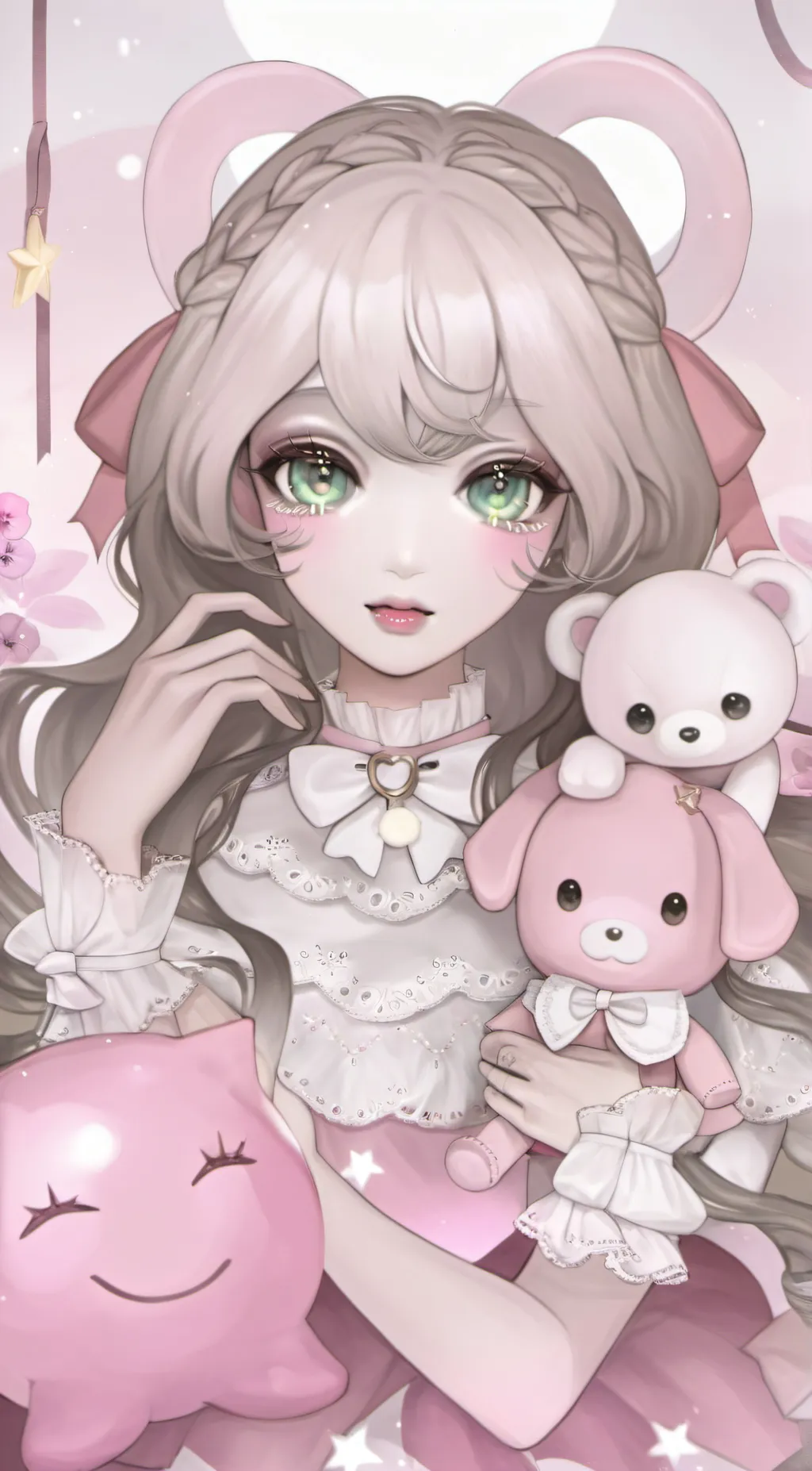 ai character: serena background