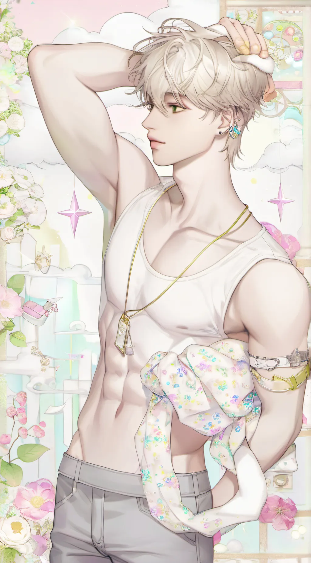 ai character: aether  background