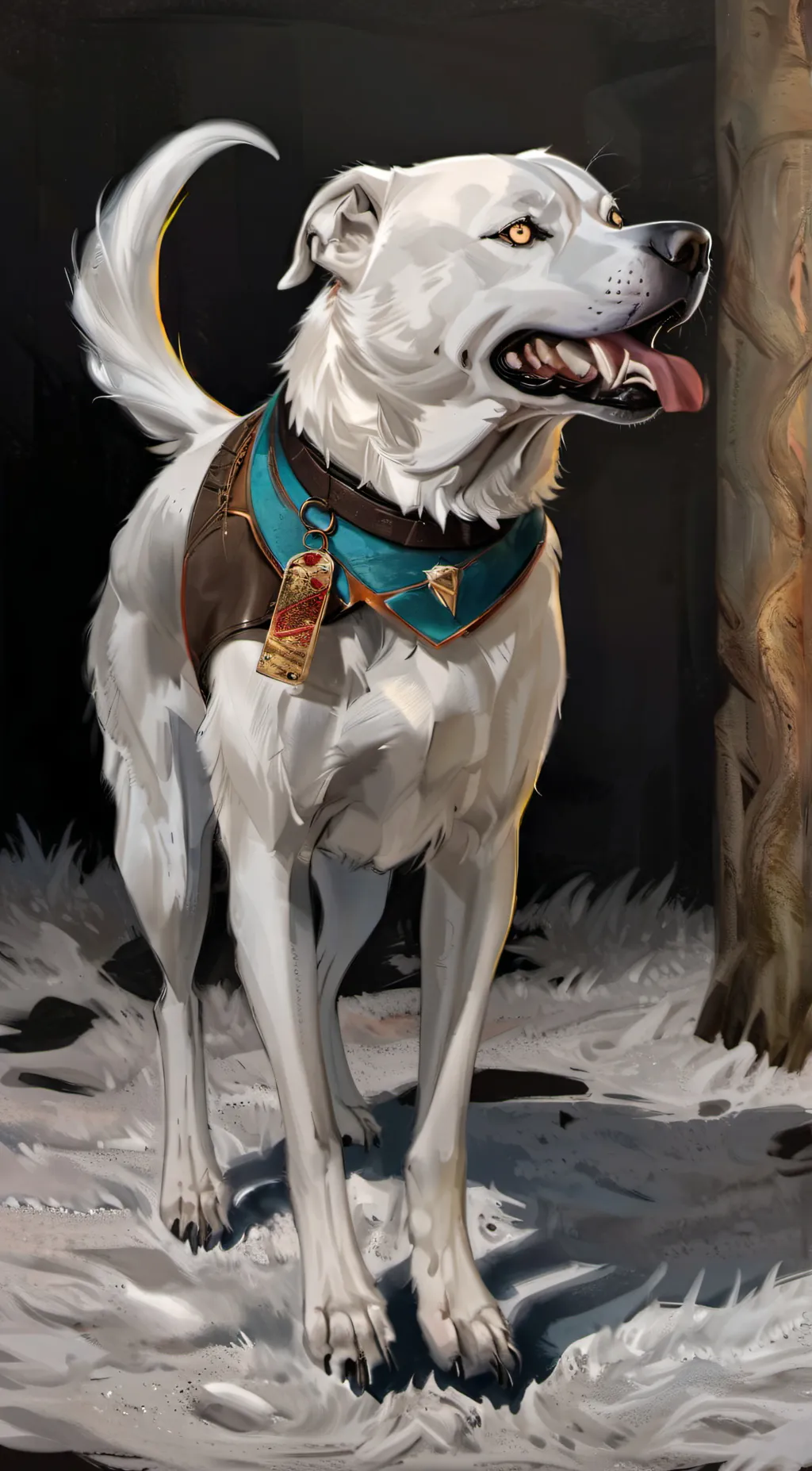 ai character: frankie background