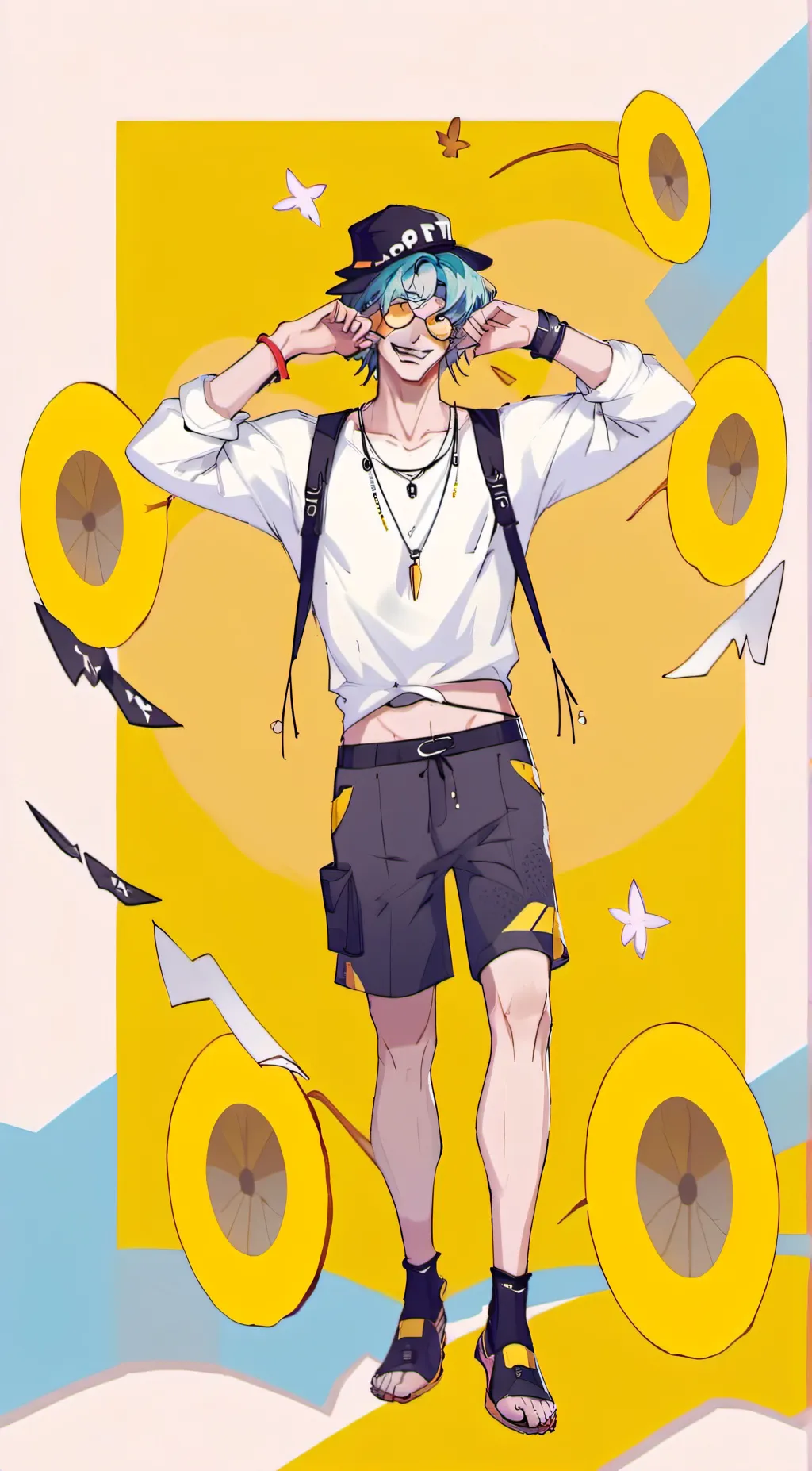 ai character: Sal  background