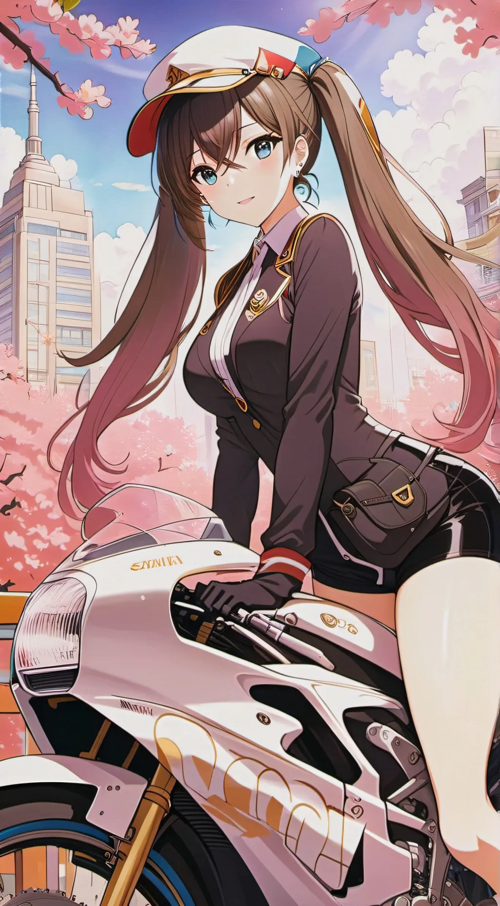 ai character: Cherry "Bomb"  background