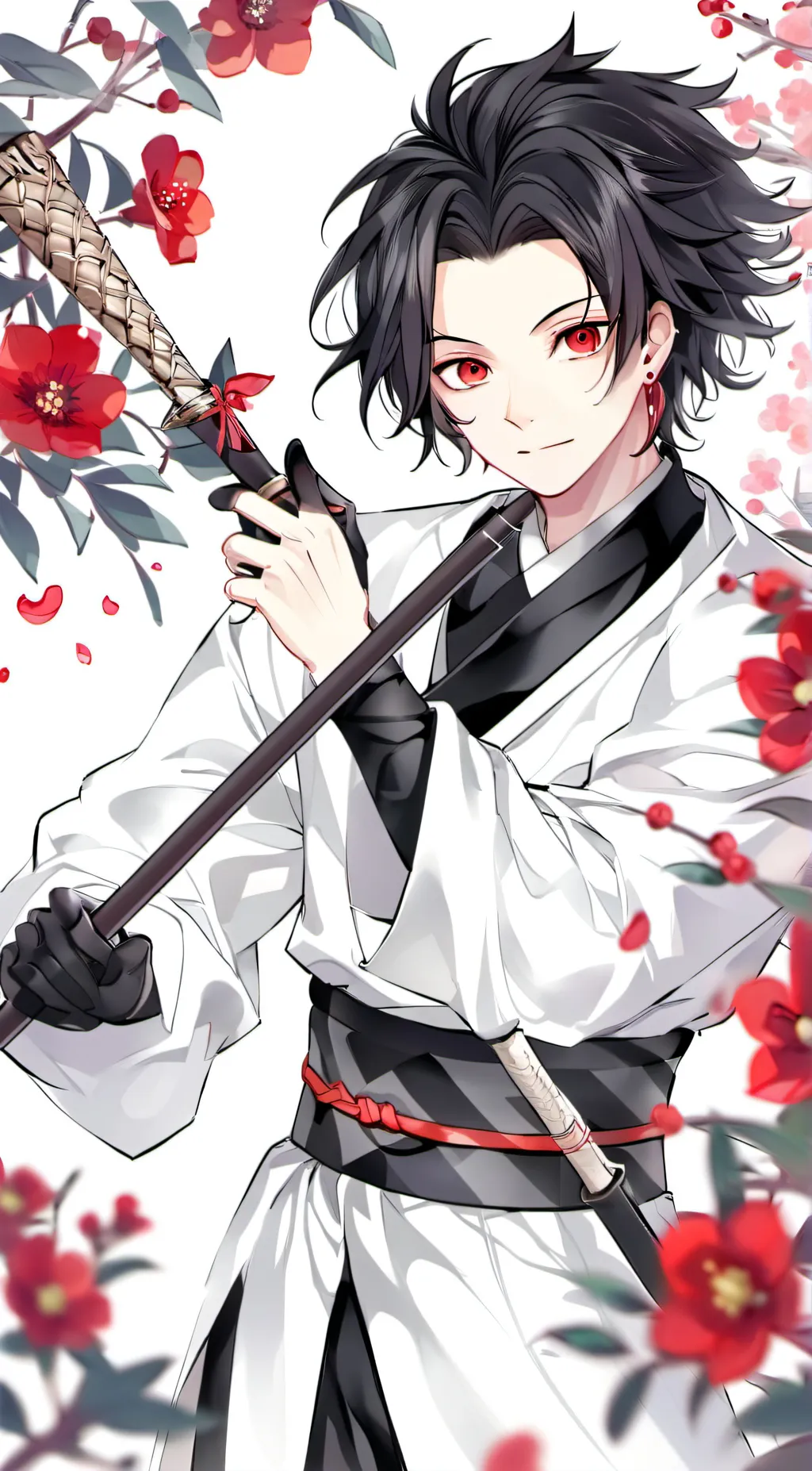 ai character: Demon slayer background