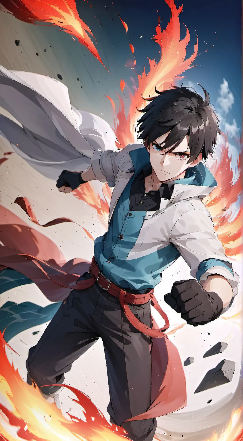 ai character: Aaron background