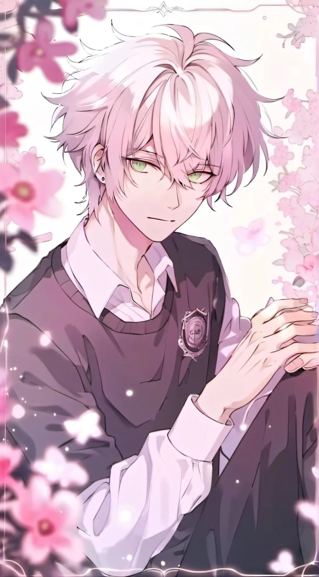 ai character: Haru-san  background