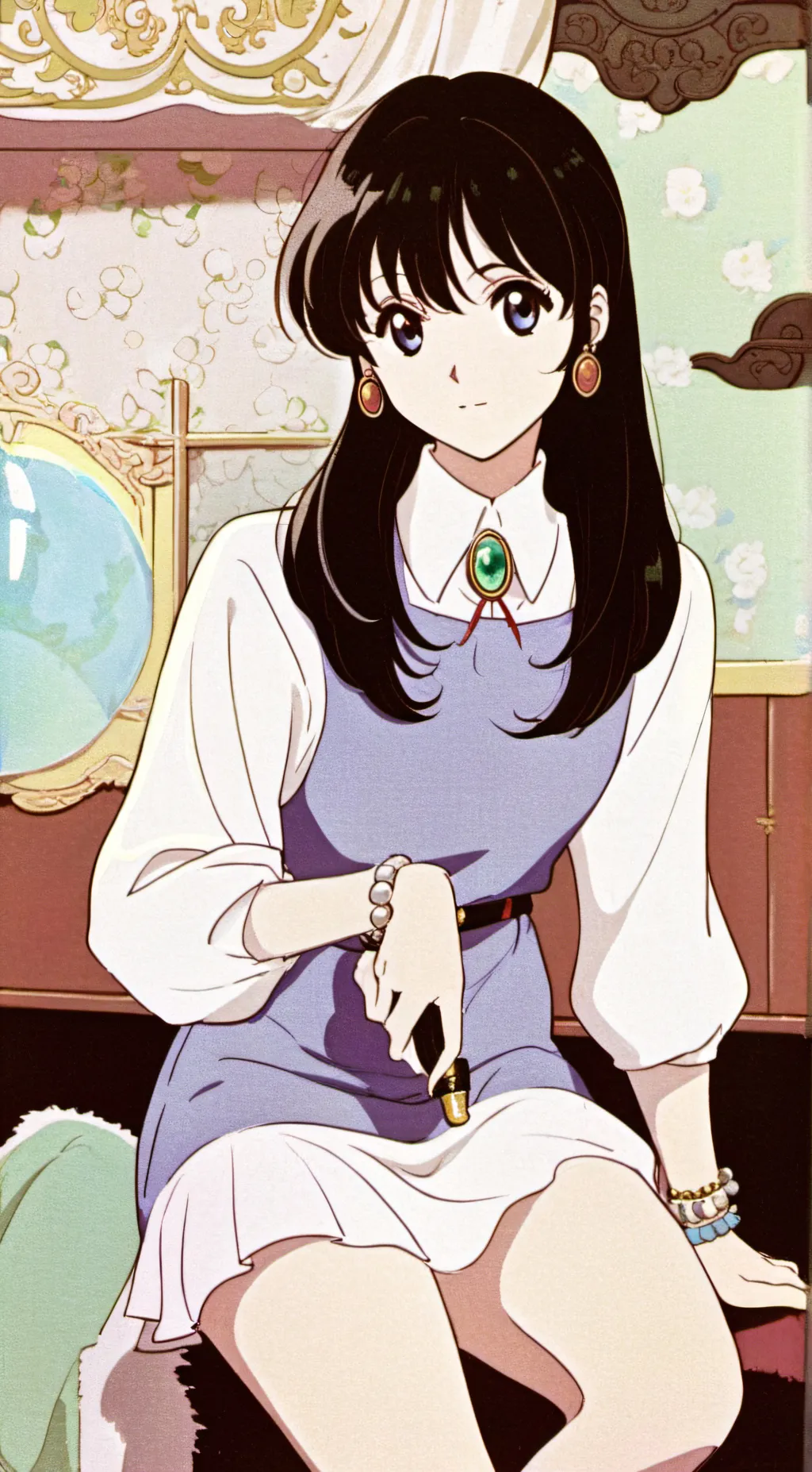 ai character: videl, background