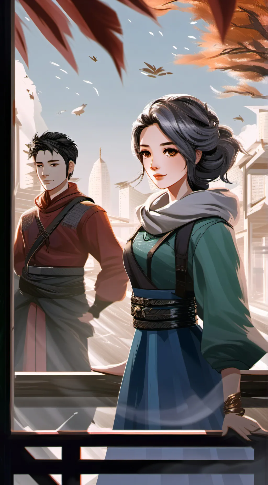 ai character: korahmomand avatar background