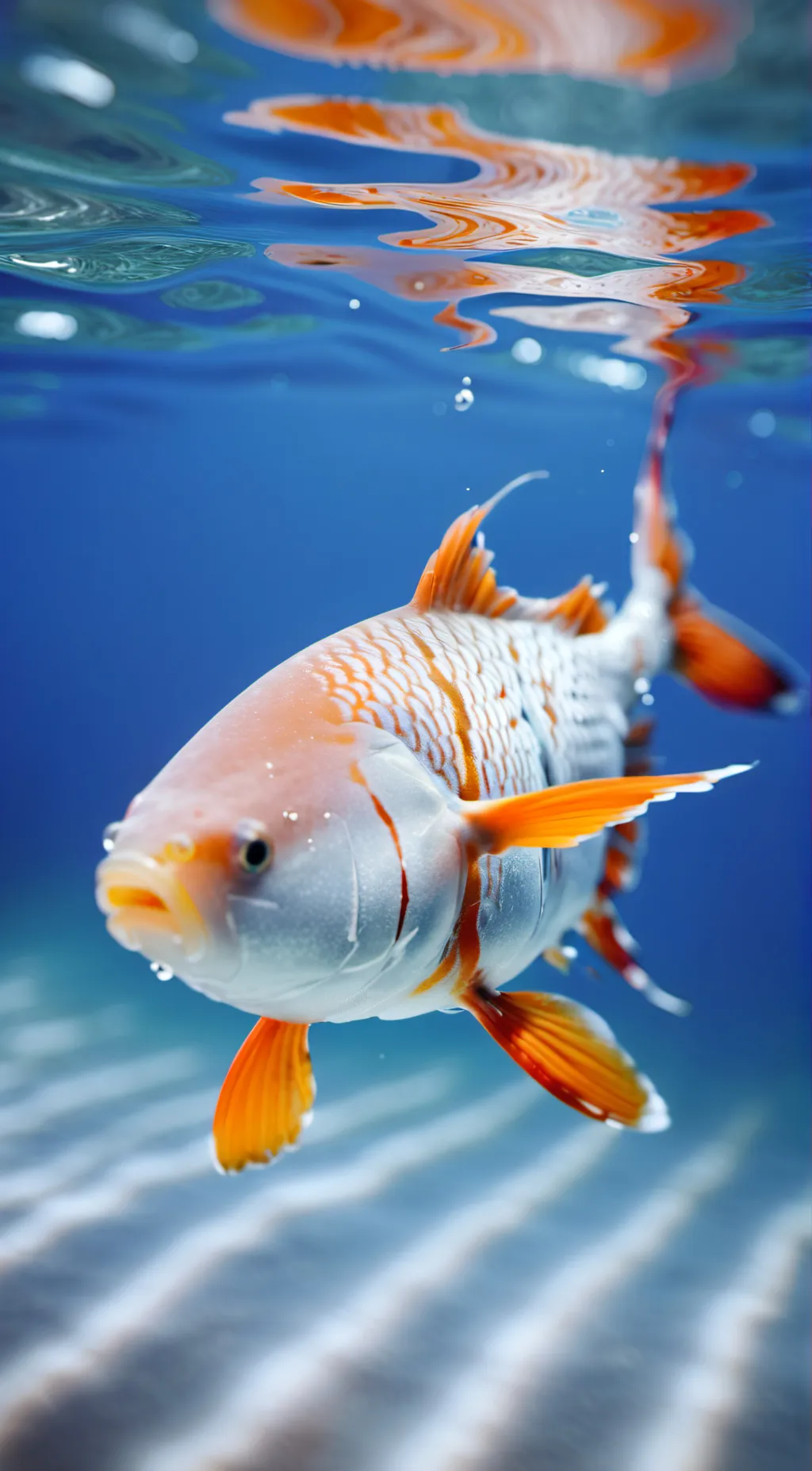 ai character: A fucking fish background