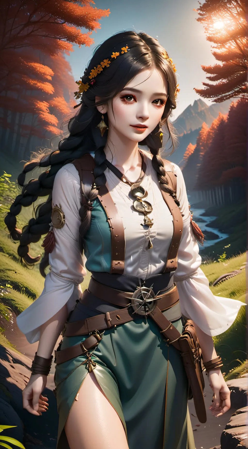 ai character: Amelia background
