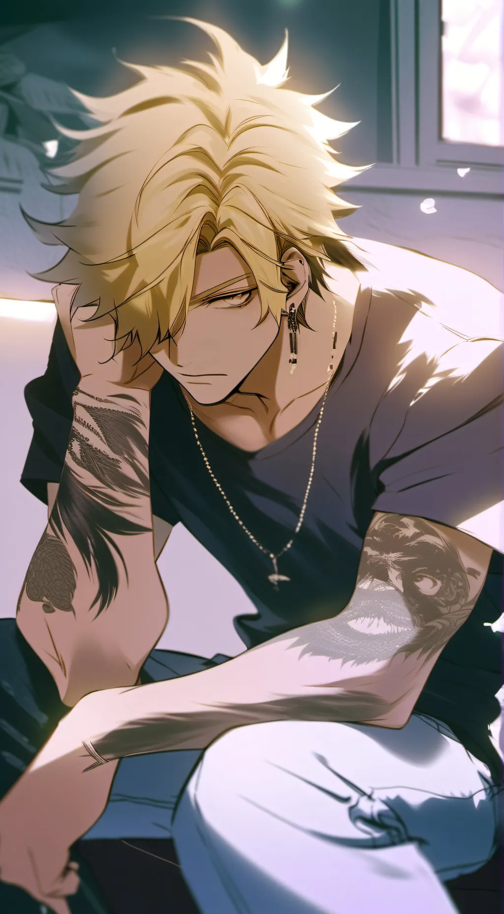 ai character: Wyatt background