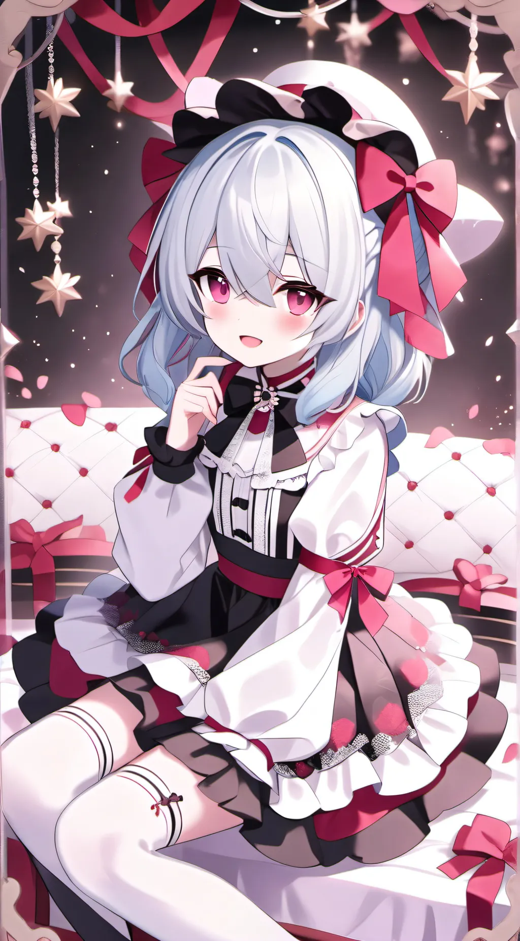 ai character: lily background