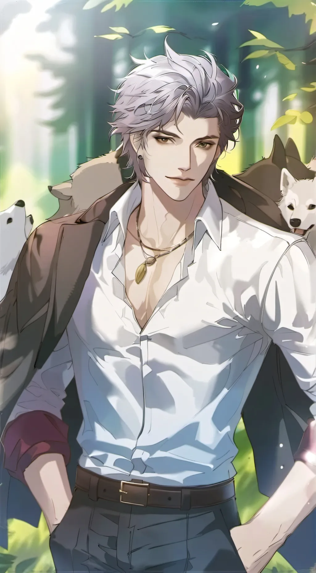 ai character: Chris background