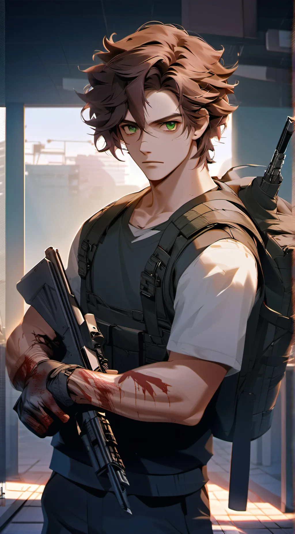 ai character: Cooper background