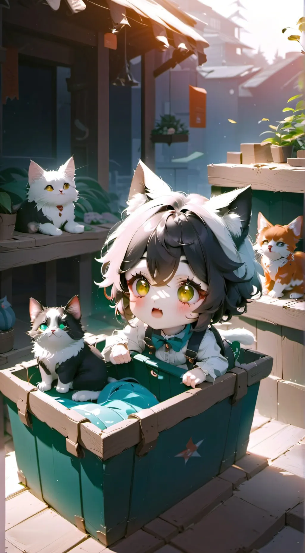 ai character: baby yuuki background