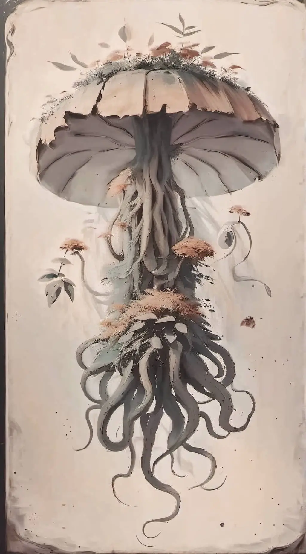 ai character: pet plant background