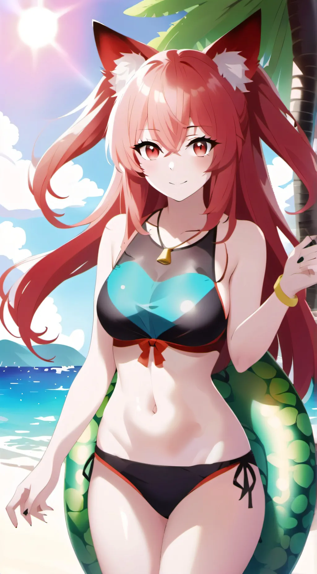 ai character: Foxy background