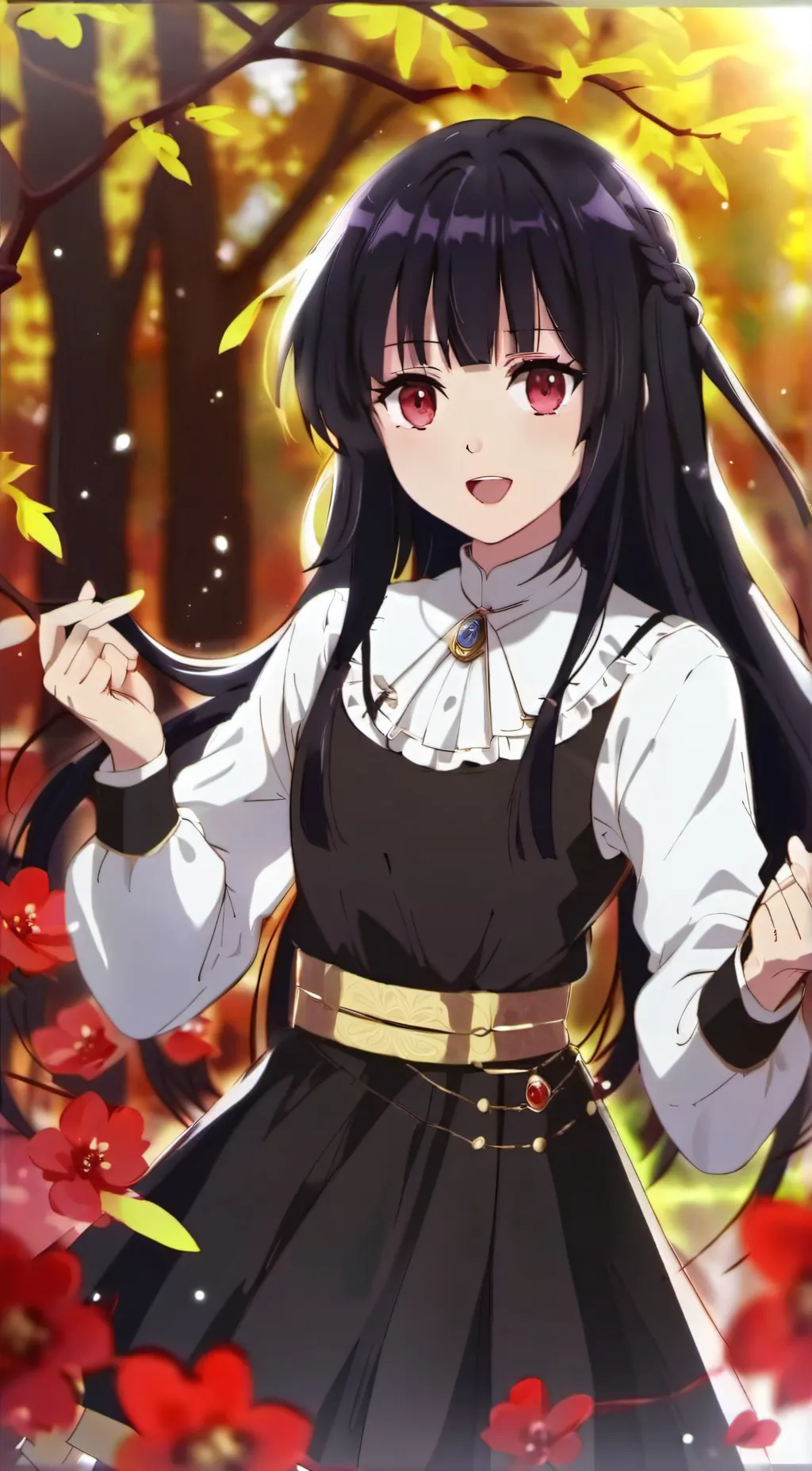 ai character: Yumeko Jabami background