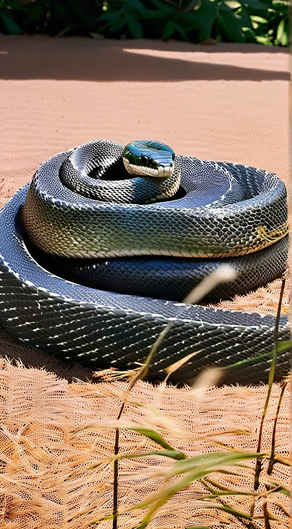 ai character: Snake rpg background