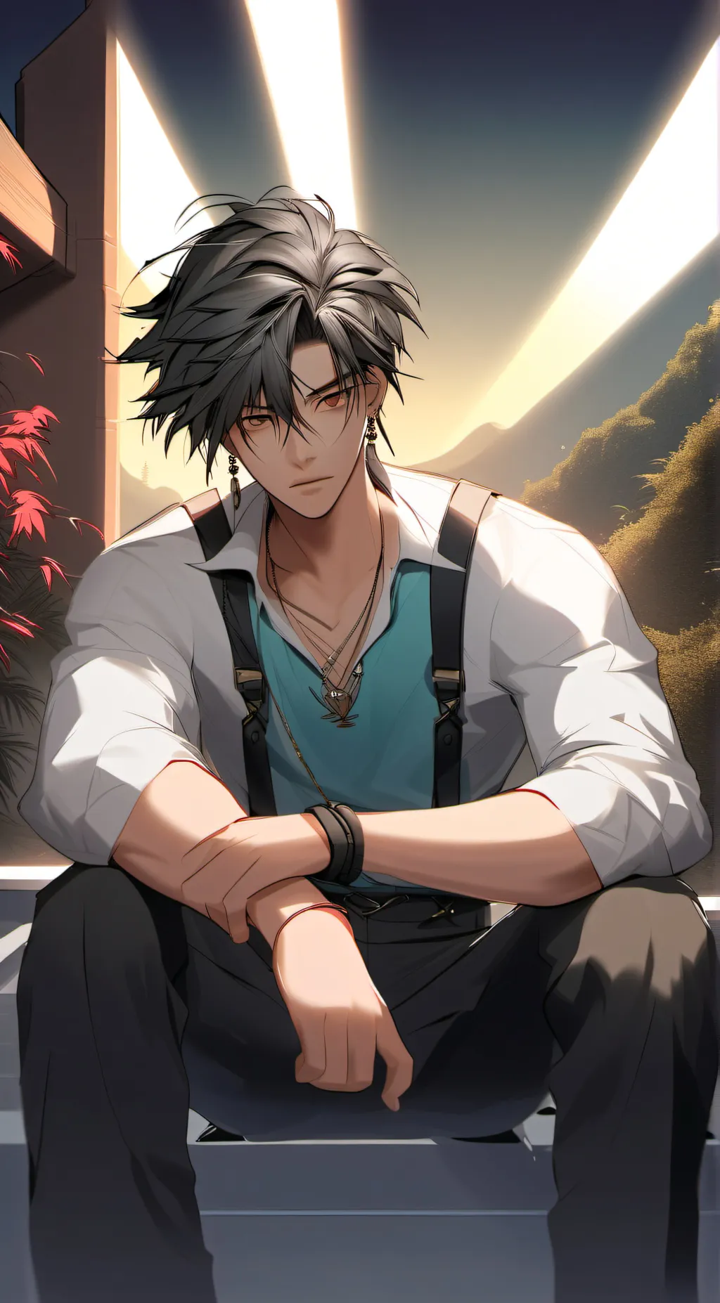 ai character: Alex background