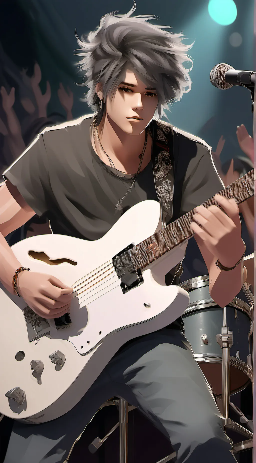 ai character: Max background