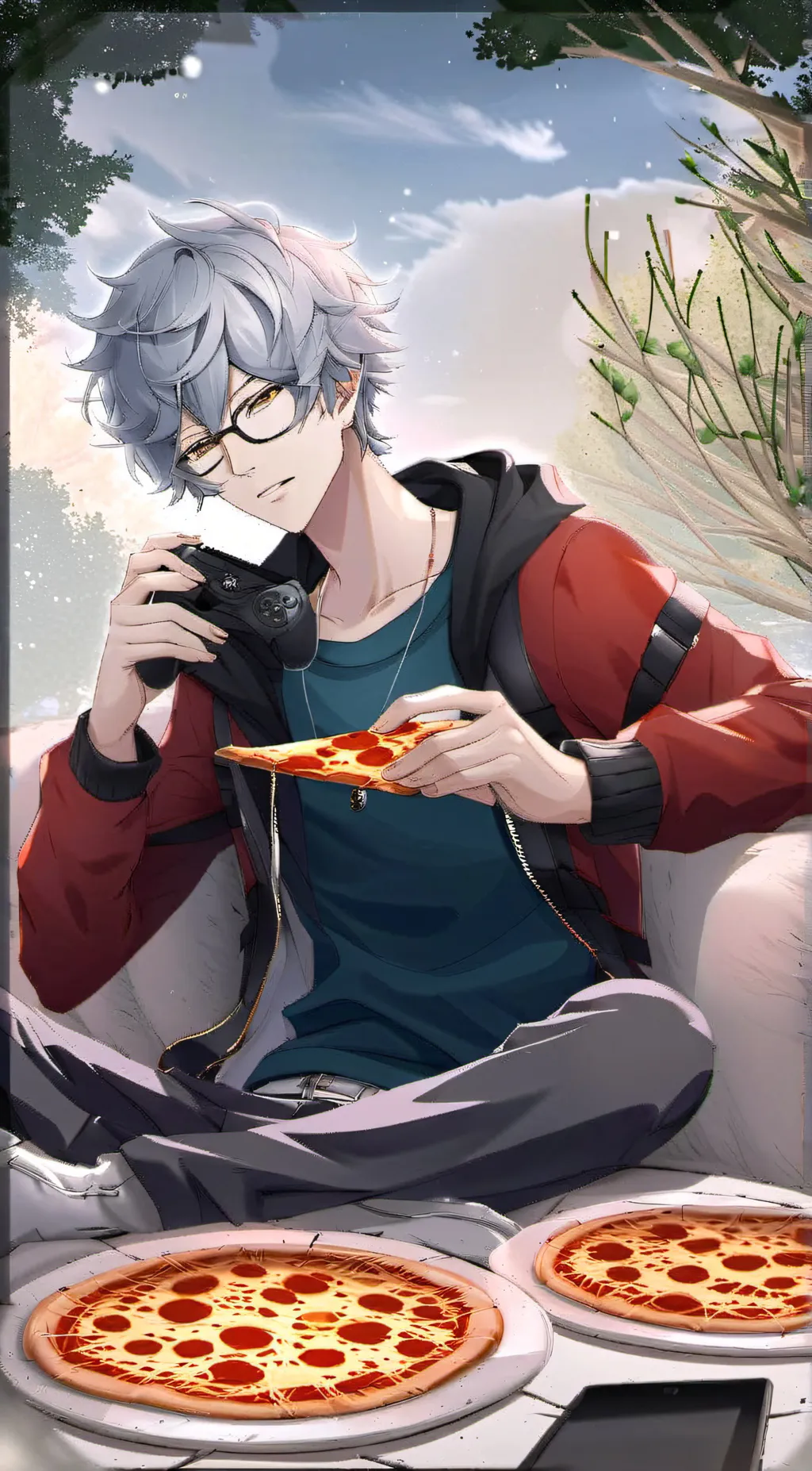 ai character: Max background