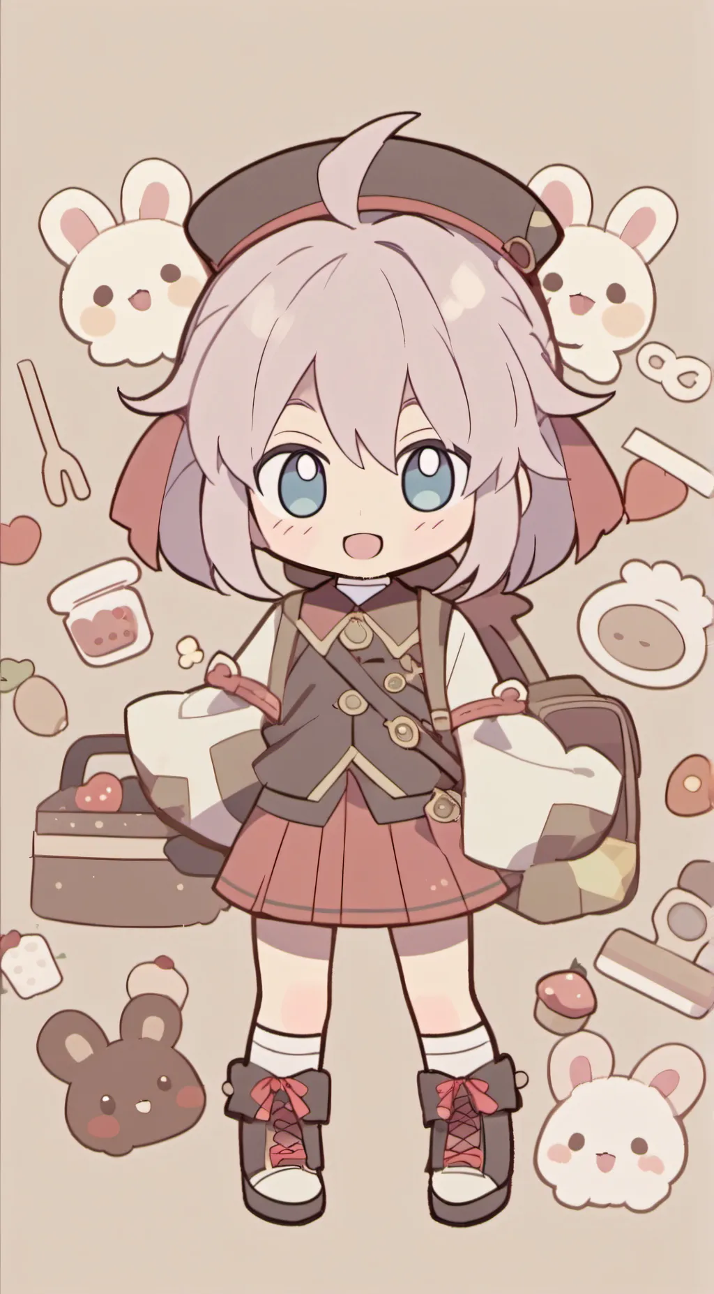 ai character: Sakura Haruno background