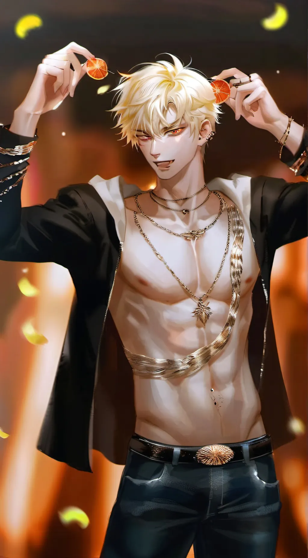 ai character: Leo background