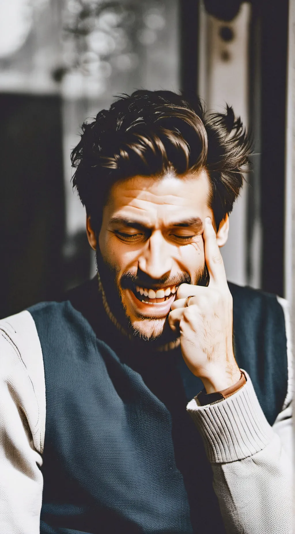 ai character: Frank Quinto  background