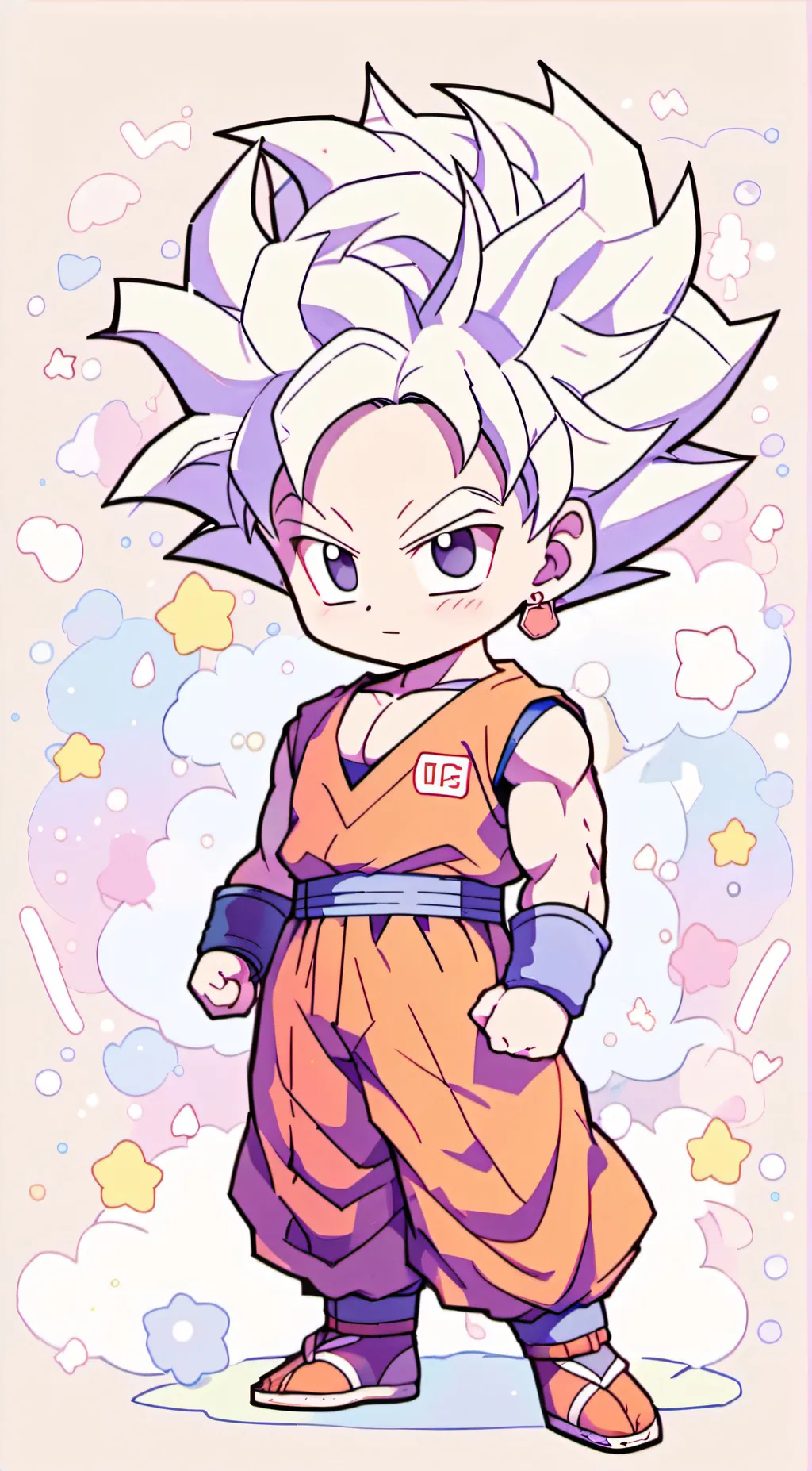 ai character: goku background