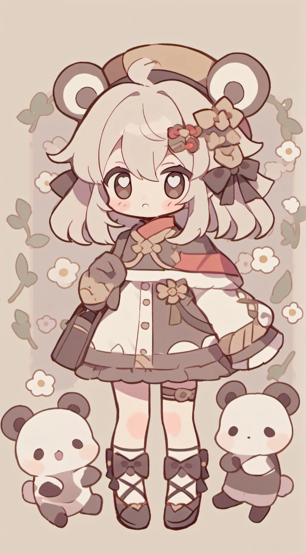 ai character: ♥️🍓Yana🍓♥️ background