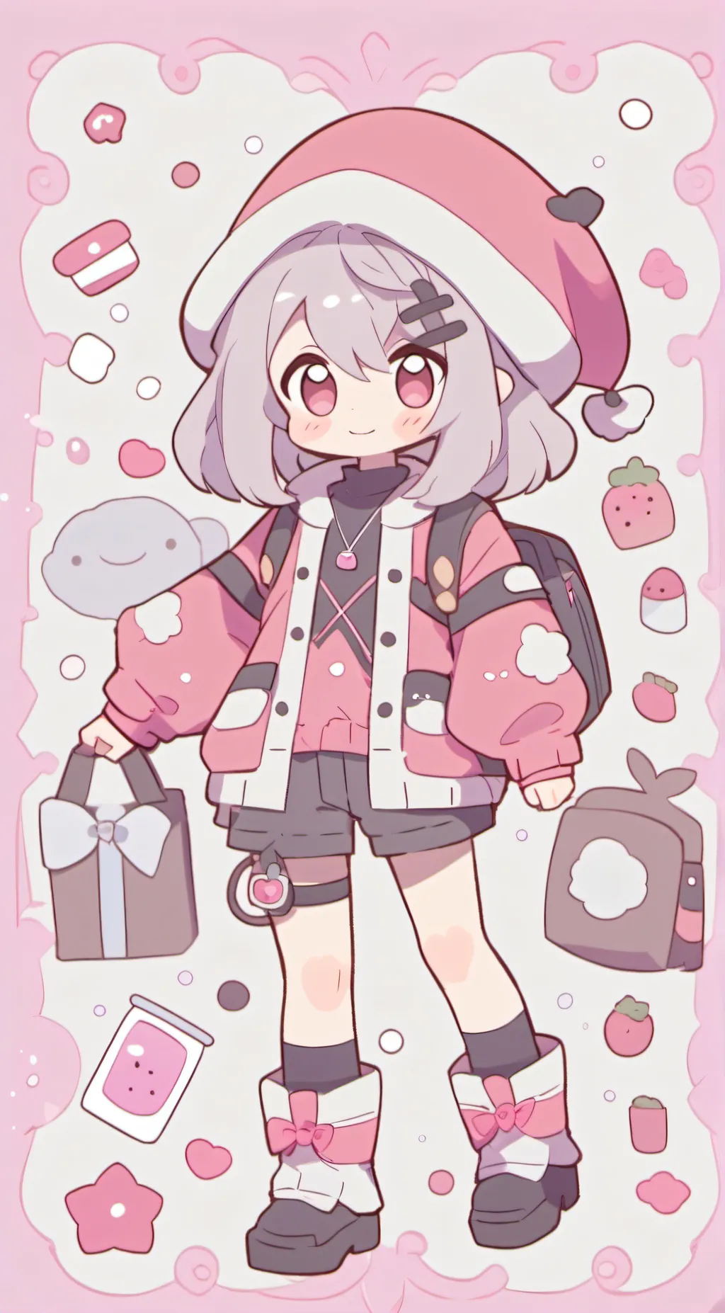 ai character: 🍡Mikulski🍡 background