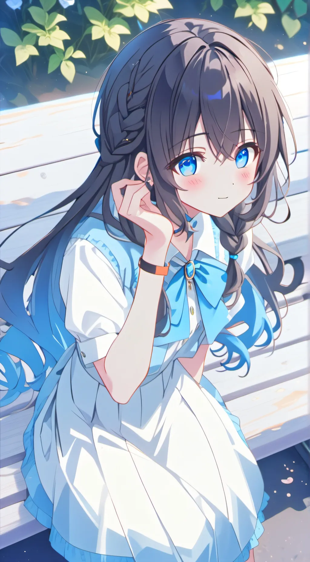 ai character: Hoshiko background