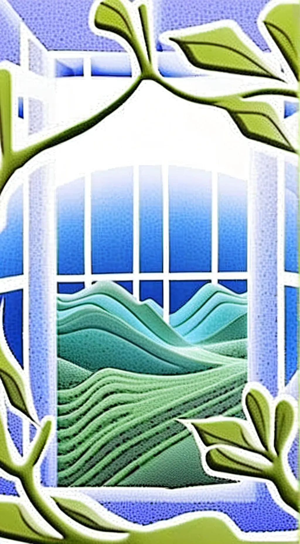 ai character: Snow Pea background