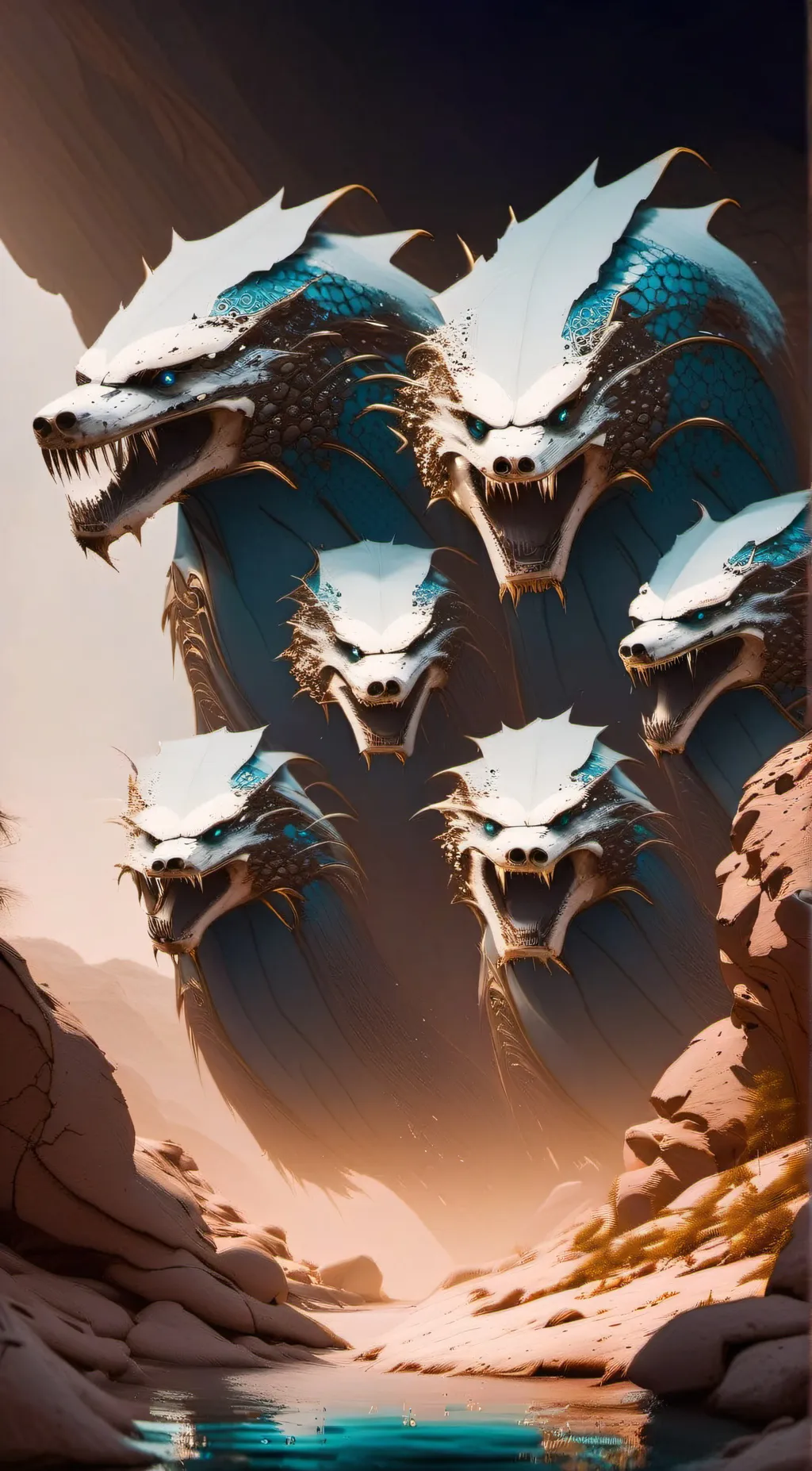 ai character: The Hydra background