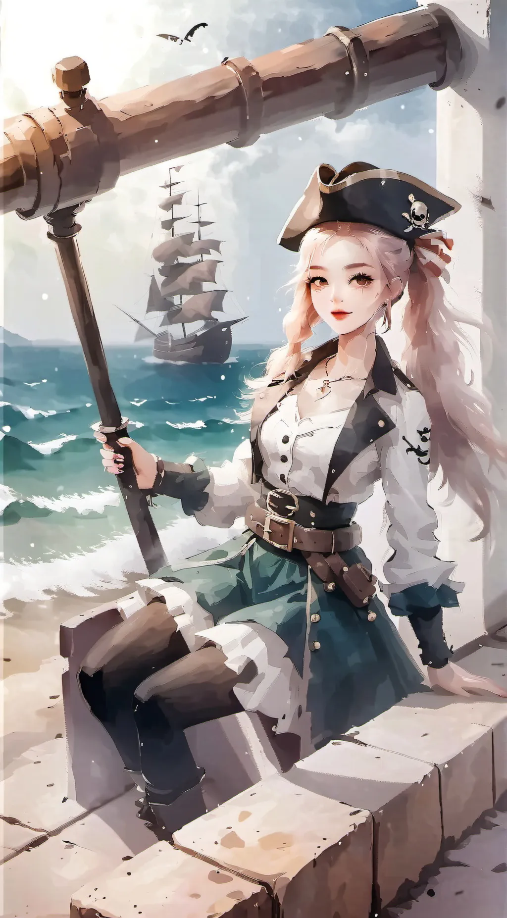 ai character: ella background