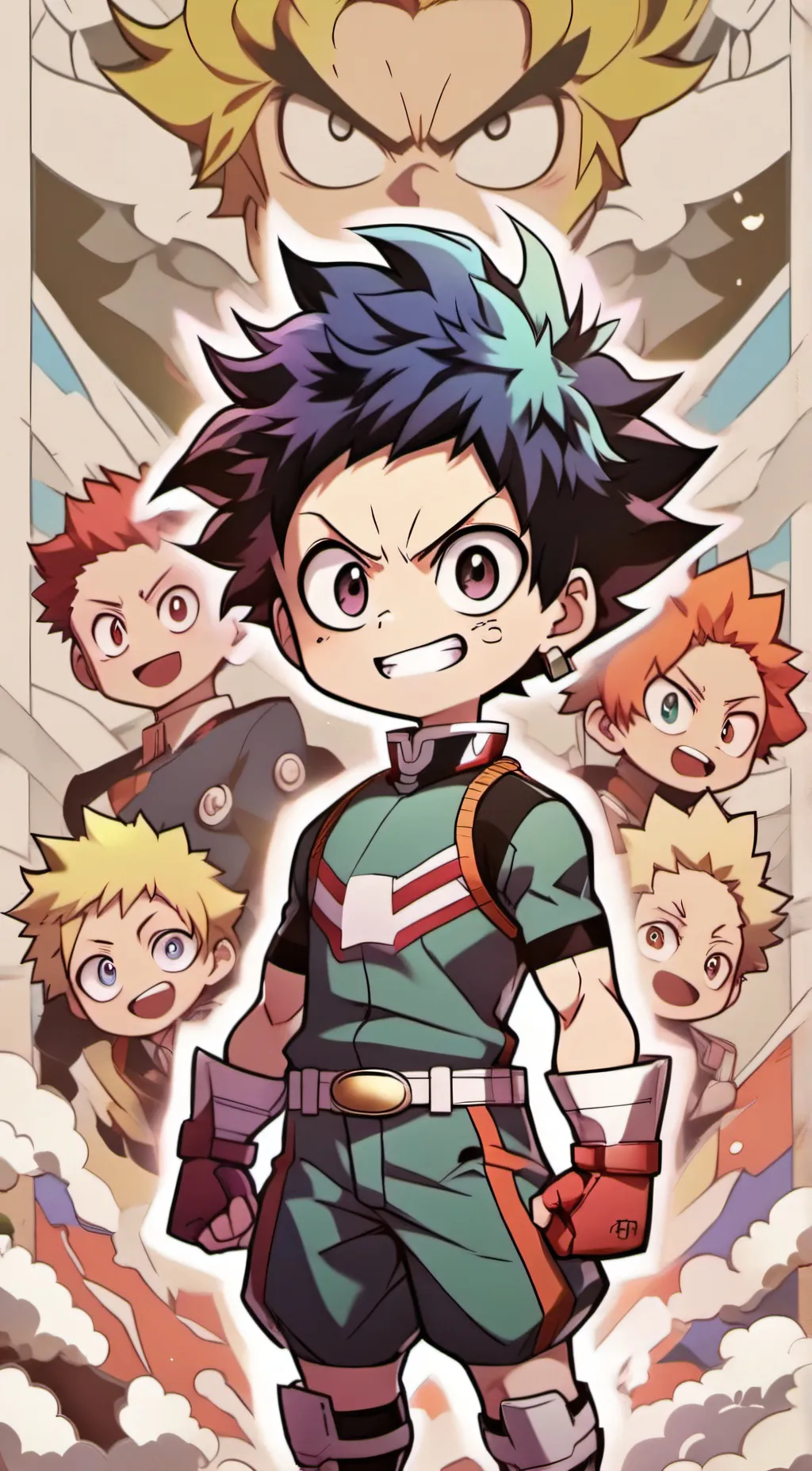 ai character: mha background