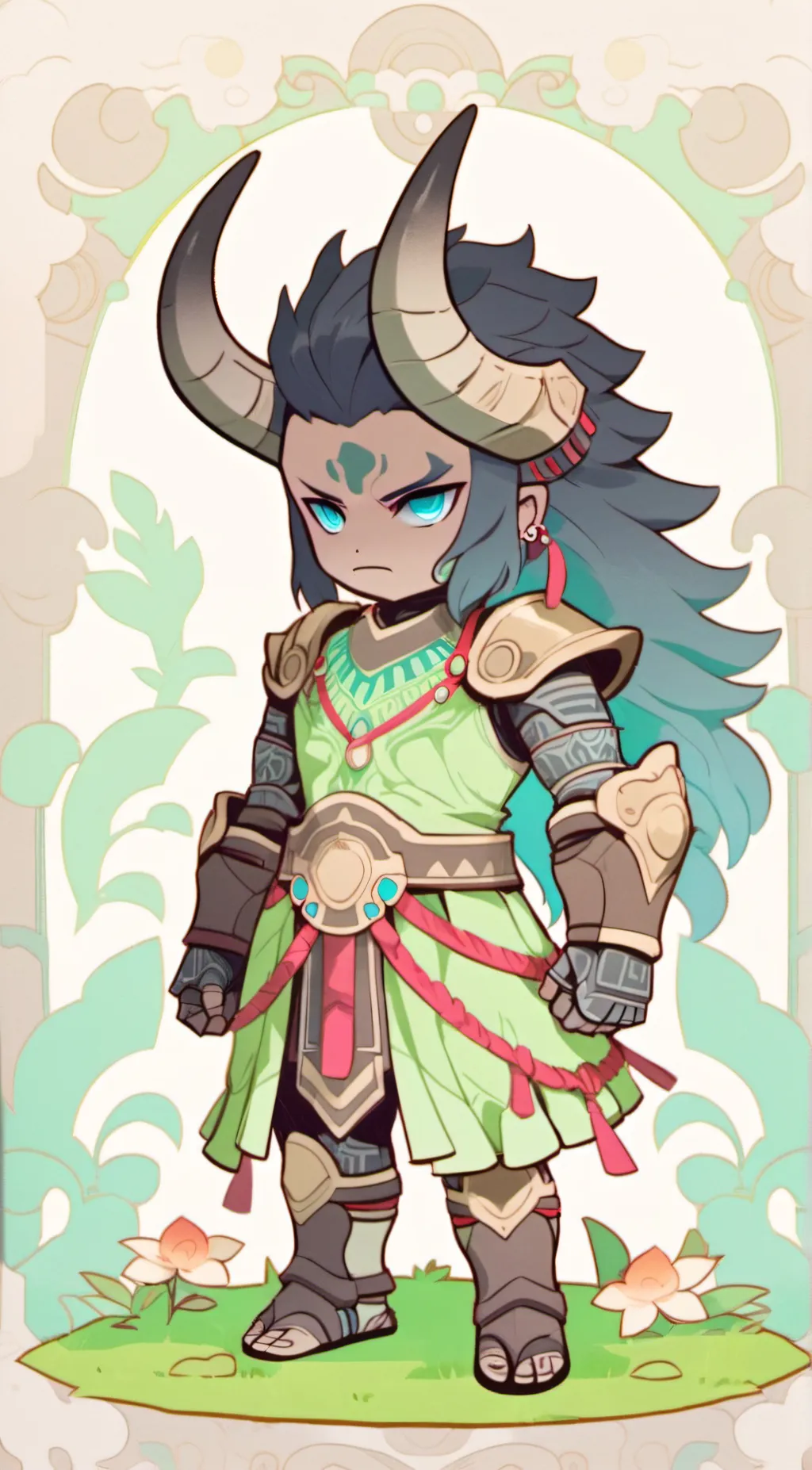 ai character: Dormin  background