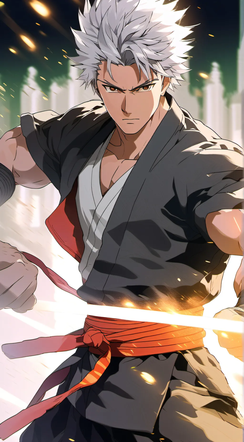 ai character: Ryu background