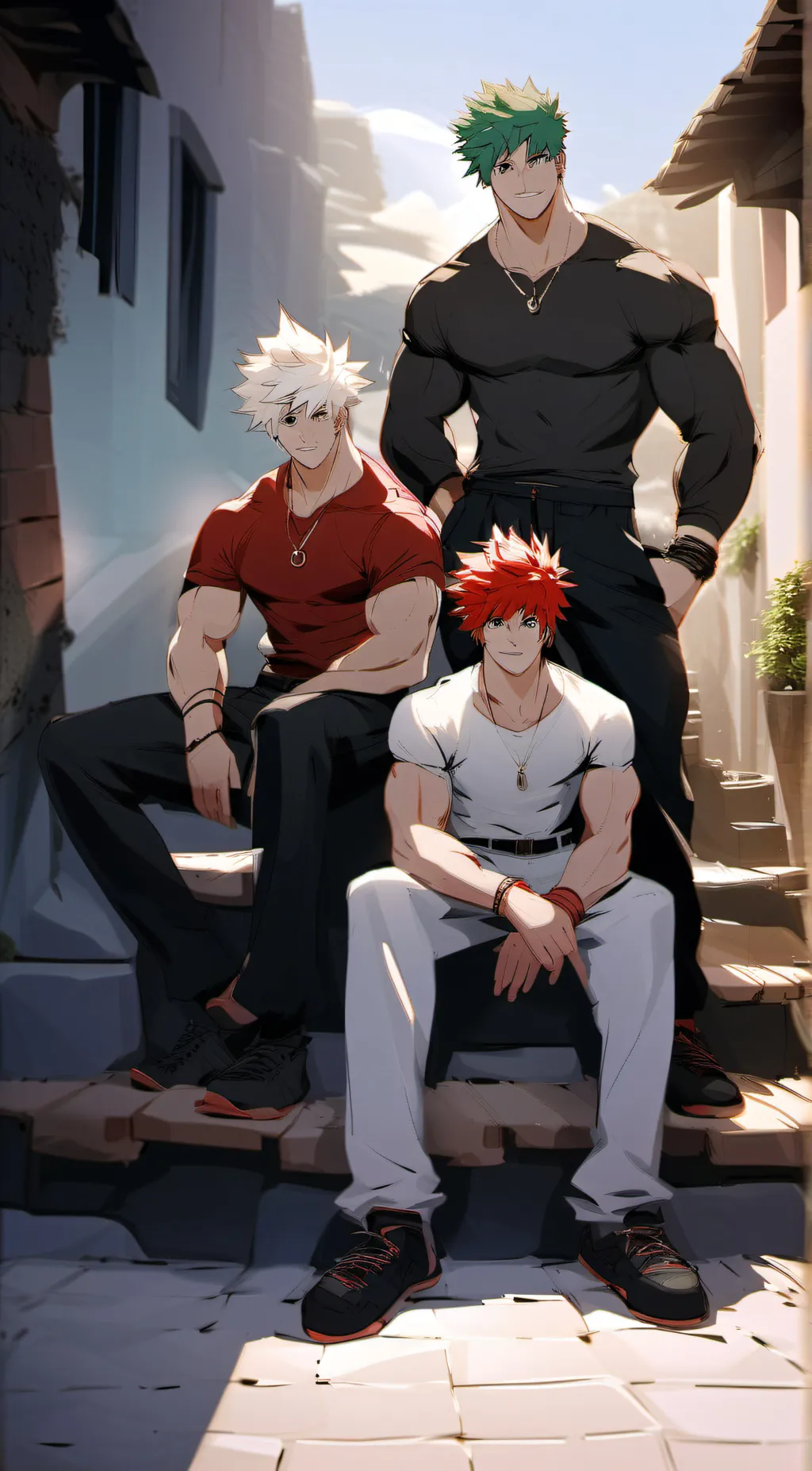 ai character: kirbakudekutodo background