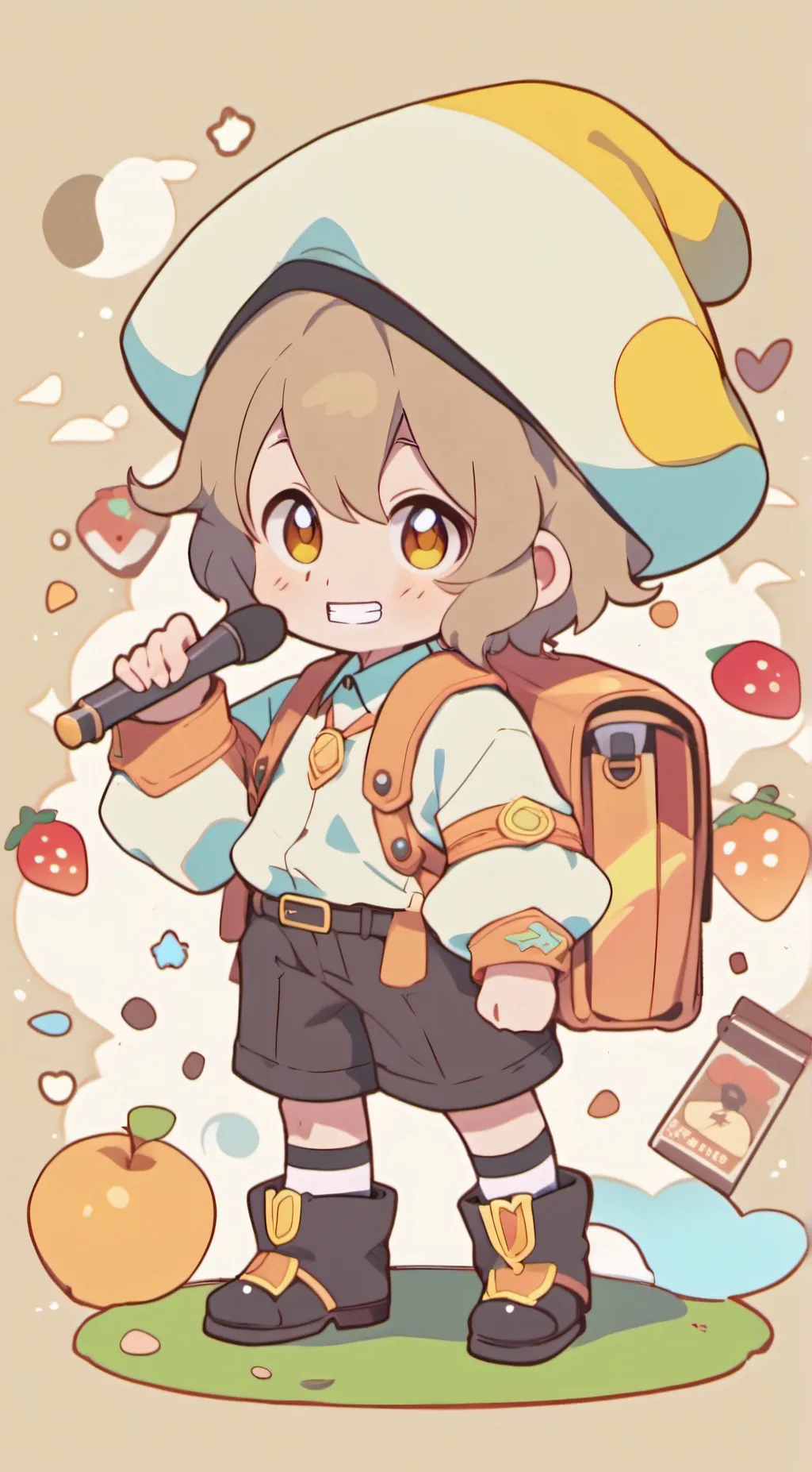 ai character: Idle Miner Offer  background