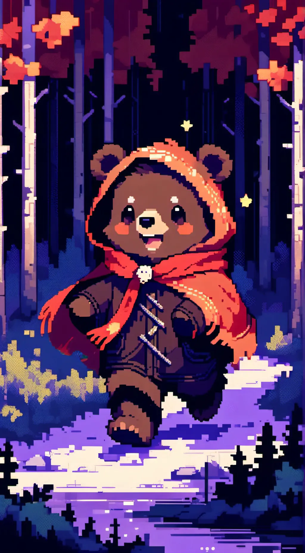 ai character: 🌟Tale of a Bear 🌟 background