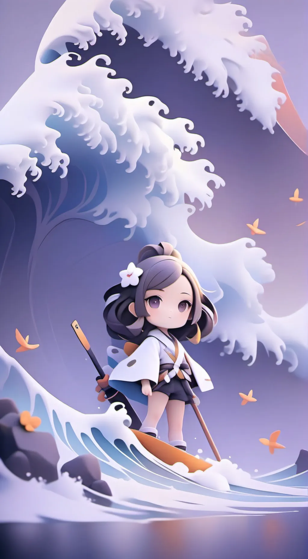 ai character: Natsuki background