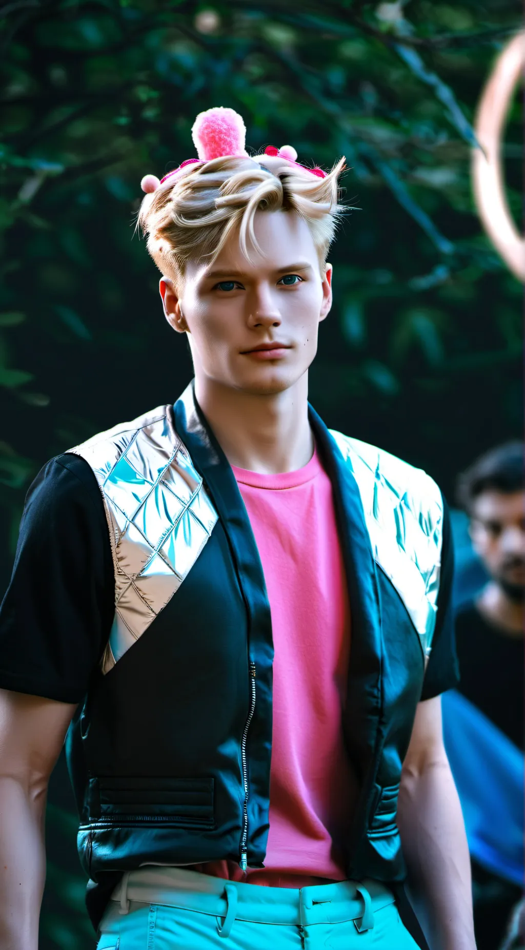 ai character: jony  background