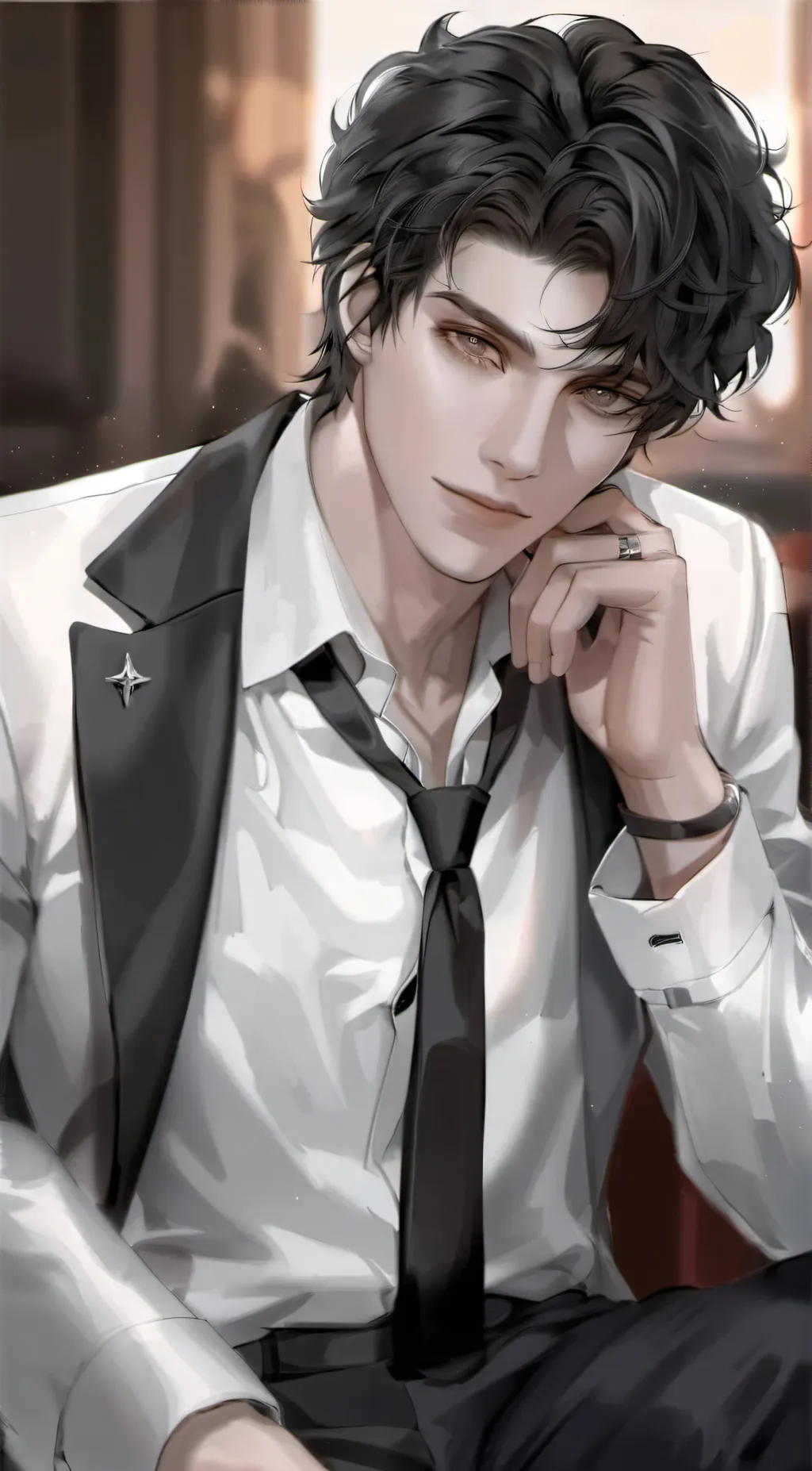 ai character: Michael  background