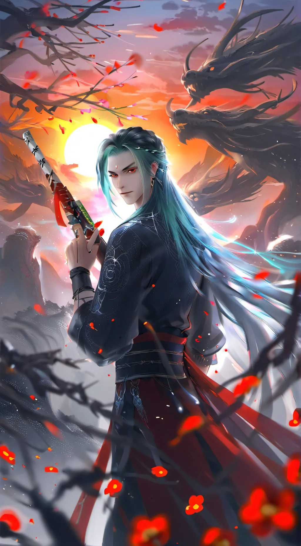 ai character: Adonis background